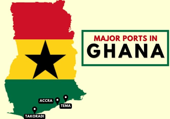 Major port in Ghana