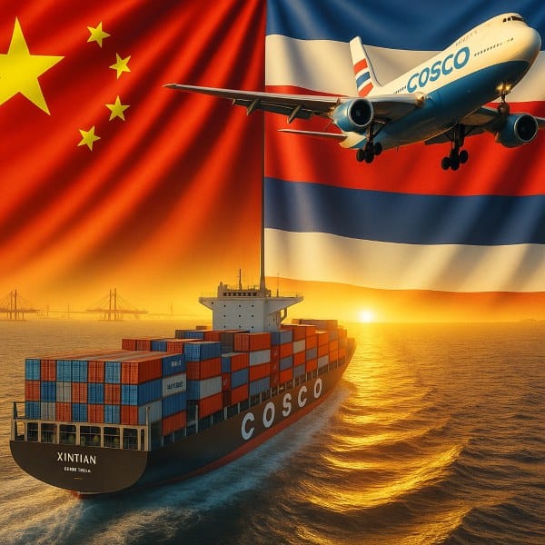 Shipping from China to Thailand