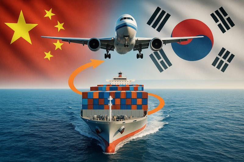 How Much Does it Cost to Ship from China to South Korea