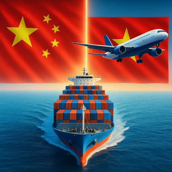 Shipping from China to Vietnam