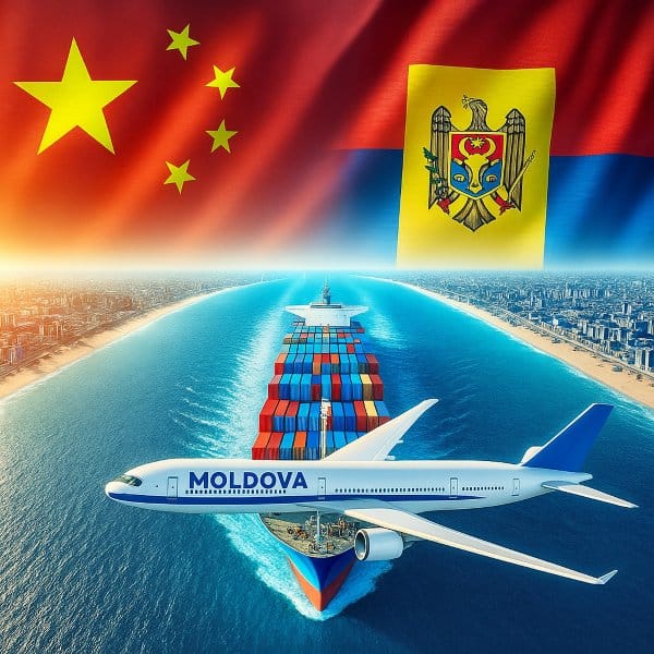 Shipping from China to Moldova