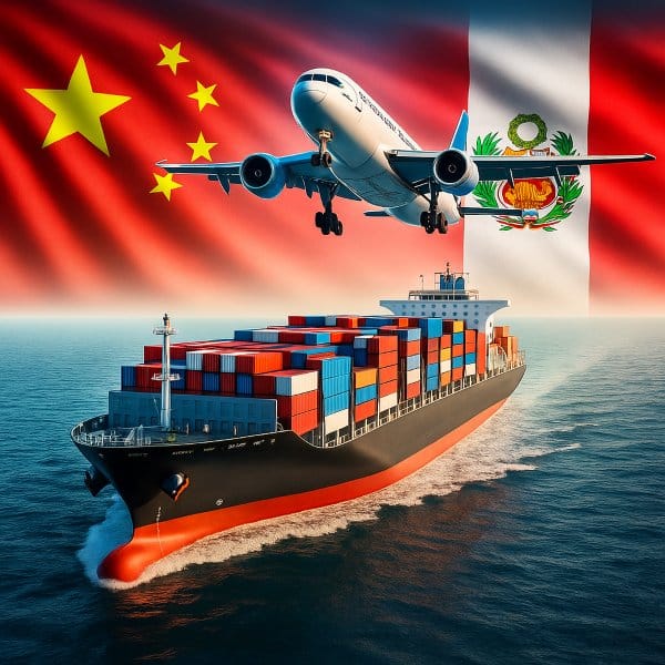 Shipping from China to Peru