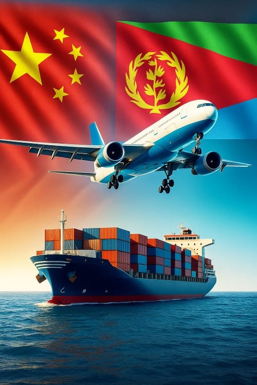 Shipping from China to Eritrea