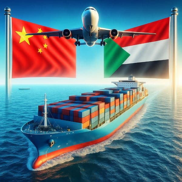 Shipping from China to Sudan